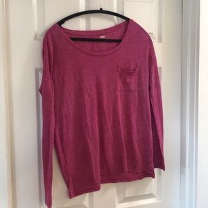 Old navy boyfriend long sleeve t shirt